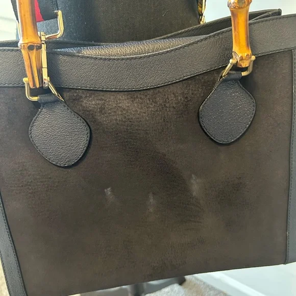 Black Gucci Diana with bamboo handles and unbranded crossbody - Picture 5 of 14